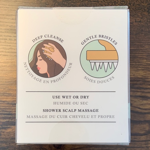 Lindo Bamboo Scalp Massage Brush - Picture 3 of 5